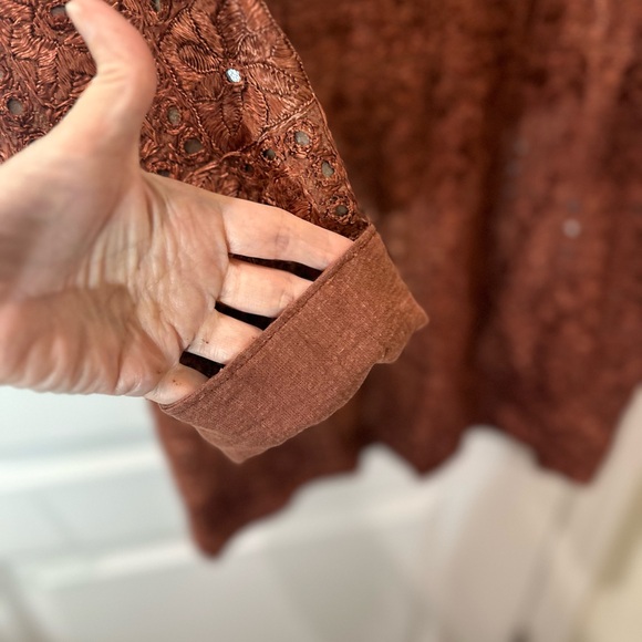 UVG Boho lined jacket with mirror embellishments - Picture 6 of 6